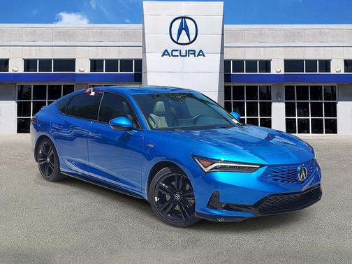 Double Apex Blue Pearl 2026 Acura Integra FWD A-Spec with Technology