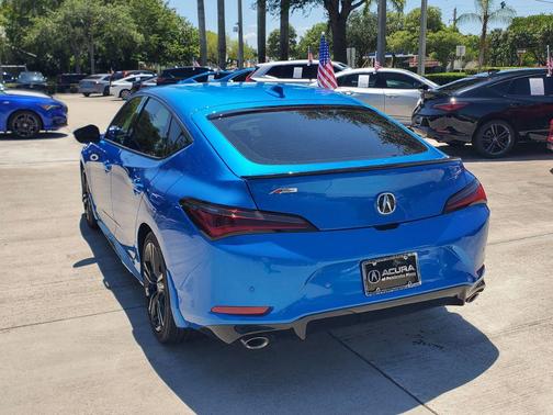 Double Apex Blue Pearl 2026 Acura Integra FWD A-Spec with Technology