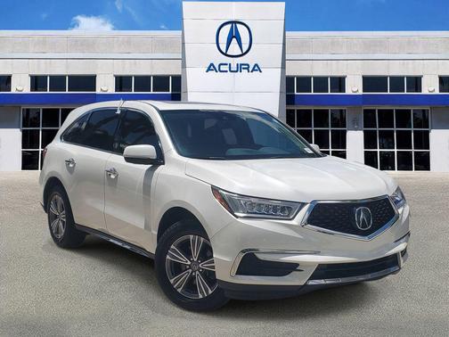 Platinum White Pearl 2020 Acura MDX 3.5L