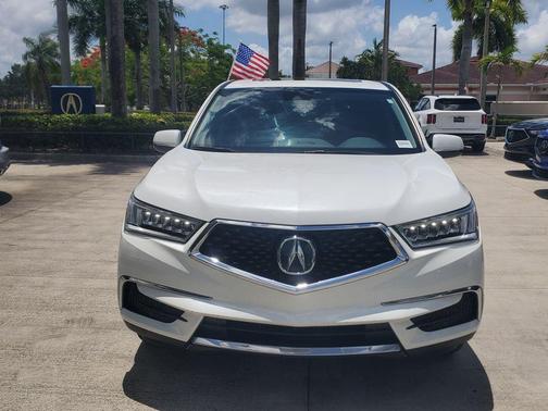 Platinum White Pearl 2020 Acura MDX 3.5L