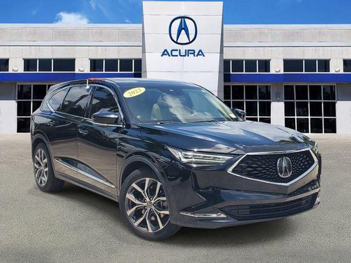 Majestic Black Pearl 2023 Acura MDX Technology Package