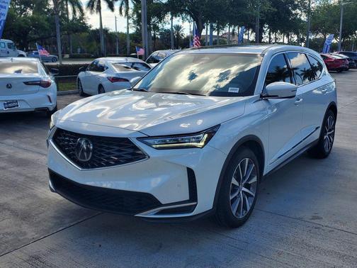 Platinum White Pearl 2026 Acura MDX Technology Package