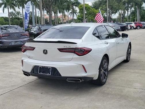 Platinum White Pearl 2022 Acura TLX A-Spec