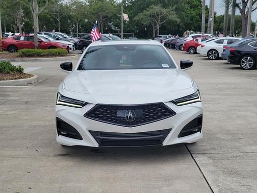 Platinum White Pearl 2022 Acura TLX A-Spec