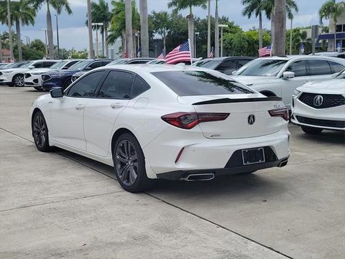 Platinum White Pearl 2022 Acura TLX A-Spec