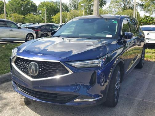 Liquid Carbon Metallic 2023 Acura MDX Technology Package