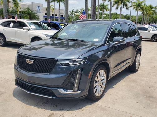 Shadow Metallic 2020 Cadillac XT6 Premium Luxury FWD