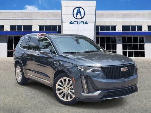 Shadow Metallic 2020 Cadillac XT6 Premium Luxury FWD