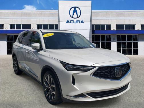 Platinum White Pearl 2023 Acura MDX Technology Package