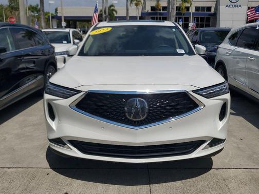 Platinum White Pearl 2023 Acura MDX Technology Package