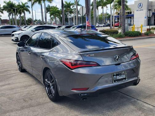 Liquid Carbon Metallic 2024 Acura Integra A-SPEC