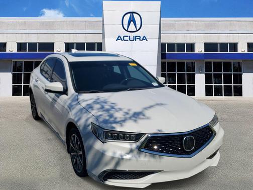 Platinum White Pearl 2019 Acura TLX FWD