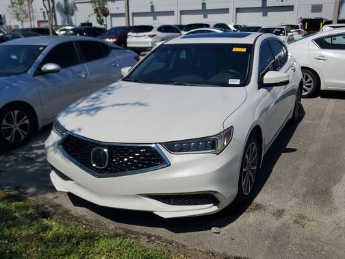 Platinum White Pearl 2019 Acura TLX FWD