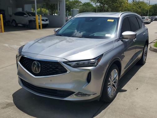 Liquid Carbon Metallic 2023 Acura MDX Advance Package