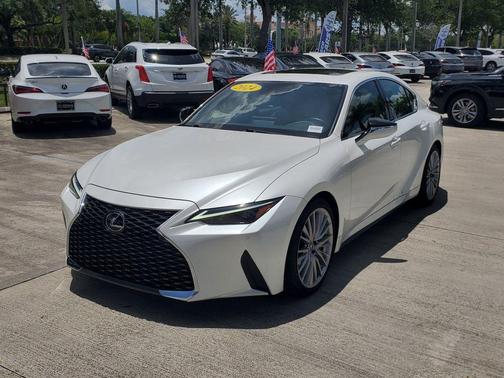 Eminent White Pearl 2024 Lexus IS 300 Base