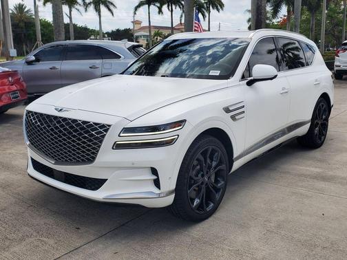 Matterhorn White 2022 Genesis GV80 3.5T Prestige Signature