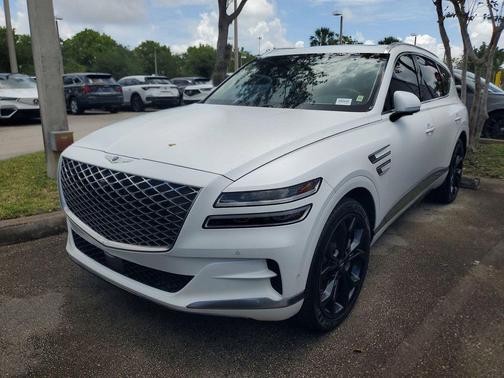 Matterhorn White 2022 Genesis GV80 3.5T Prestige Signature