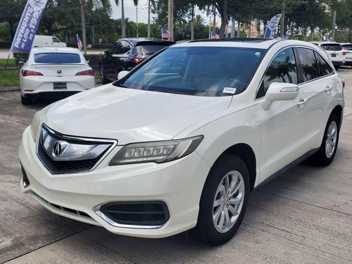 White Diamond Pearl 2017 Acura RDX Base