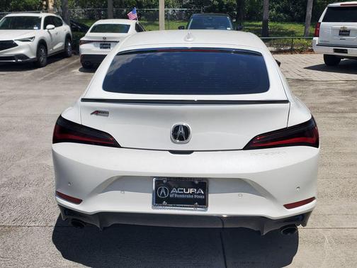 Platinum White Pearl 2024 Acura Integra A-SPEC Technology