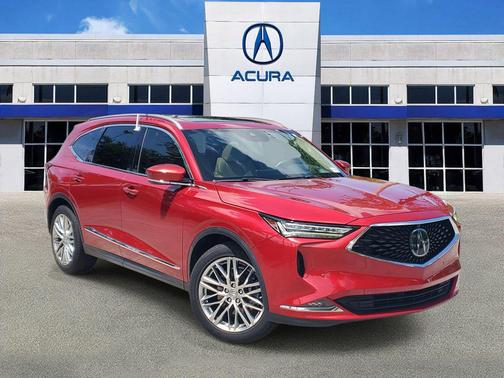Performance Red Pearl 2022 Acura MDX Advance Package