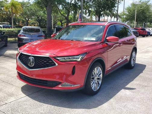 Performance Red Pearl 2022 Acura MDX Advance Package