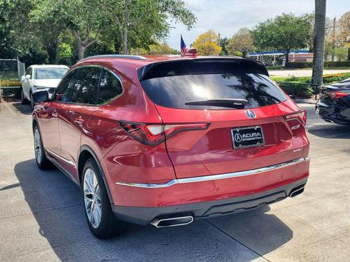 Performance Red Pearl 2022 Acura MDX Advance Package