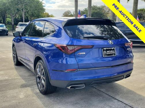 Apex Blue Pearl 2024 Acura MDX A-SPEC