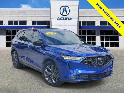 Apex Blue Pearl 2024 Acura MDX A-SPEC