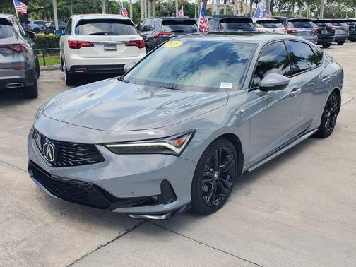 Urban Gray Pearl 2026 Acura Integra FWD A-Spec with Technology