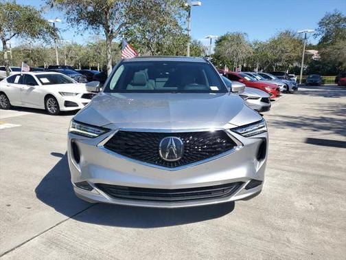 Lunar Silver Metallic 2024 Acura MDX Technology Package
