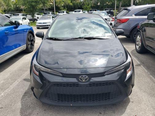 Black Sand Pearl 2022 Toyota Corolla LE