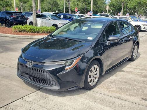 Black Sand Pearl 2022 Toyota Corolla LE