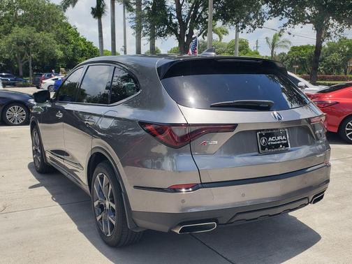 Liquid Carbon Metallic 2024 Acura MDX A-SPEC