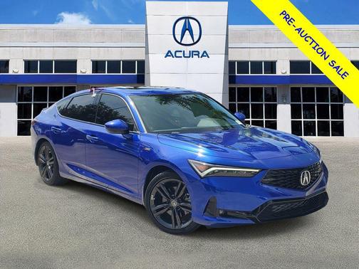 Apex Blue Pearl 2024 Acura Integra A-SPEC