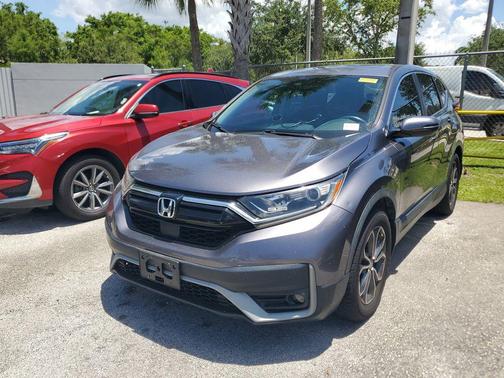 Gray 2020 Honda CR-V 2WD EX