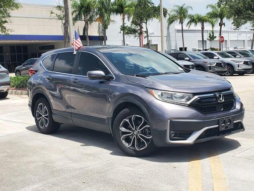 Gray 2020 Honda CR-V 2WD EX