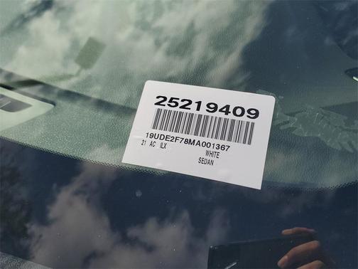 2021 Acura ILX Premium Package