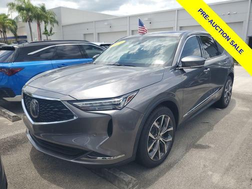Liquid Carbon Metallic 2024 Acura MDX Technology Package