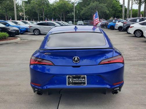 Apex Blue Pearl 2024 Acura Integra A-SPEC Technology