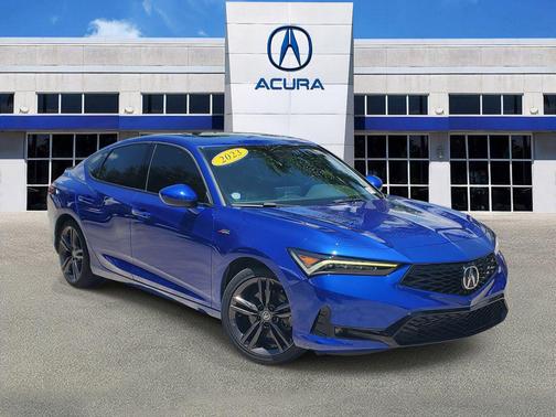 Apex Blue Pearl 2023 Acura Integra A-SPEC