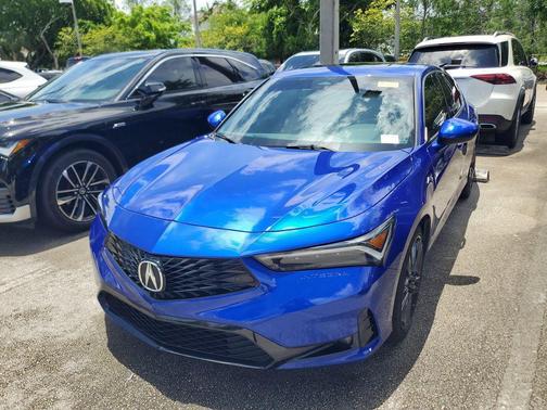 Apex Blue Pearl 2023 Acura Integra A-SPEC