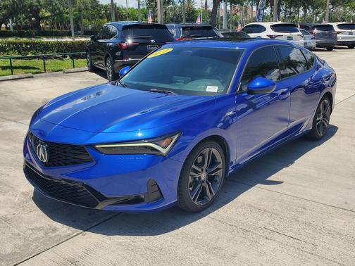 Apex Blue Pearl 2023 Acura Integra A-SPEC