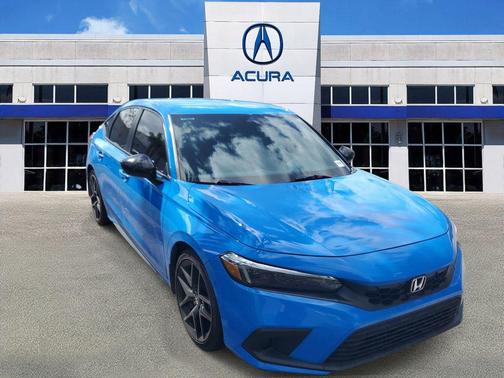 Boost Blue Pearl 2024 Honda Civic Sport