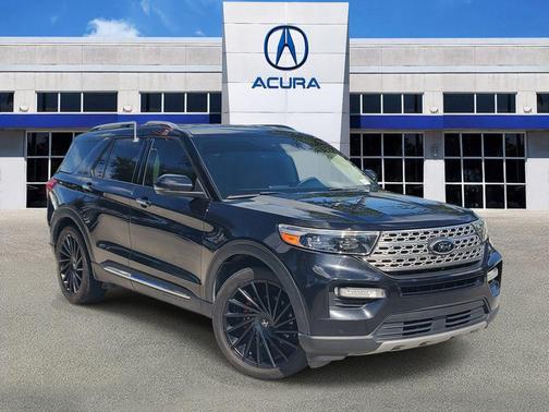 Agate Black Metallic 2020 Ford Explorer Limited