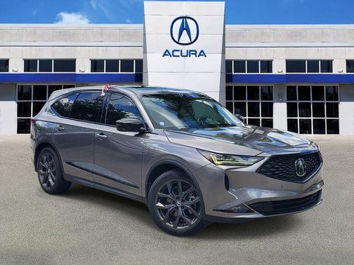 Liquid Carbon Metallic 2023 Acura MDX A-SPEC