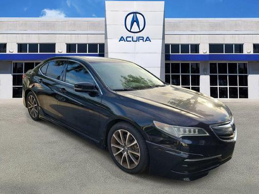 Black 2016 Acura TLX V6