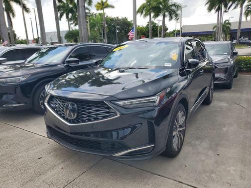 Majestic Black Pearl 2026 Acura MDX Technology Package