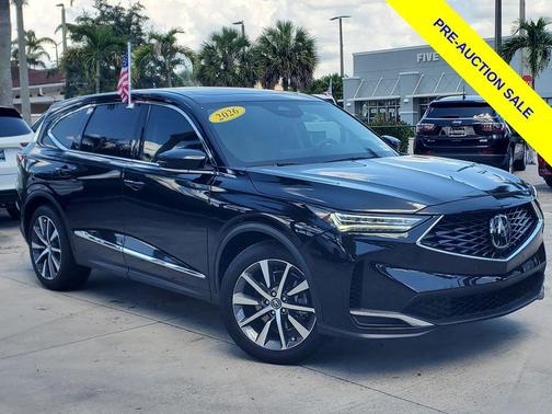 Majestic Black Pearl 2026 Acura MDX Technology Package