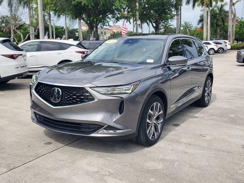 Lunar Silver Metallic 2024 Acura MDX Technology Package