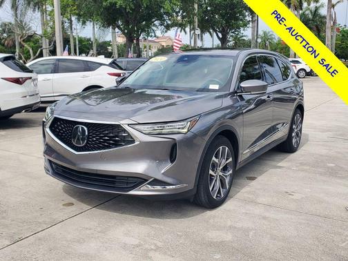 Lunar Silver Metallic 2024 Acura MDX Technology Package